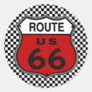 Zoek naar route 66 stickers Reis
