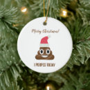 Zoek naar grappige emoji ornamenten Poep