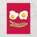 Zoek naar eieren briefkaarten Bacon en eieren