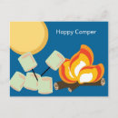 Zoek naar happy camper briefkaarten Kampvuur
