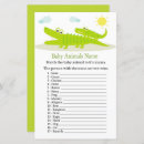 Zoek naar krokodillen uitnodigingen Alligator