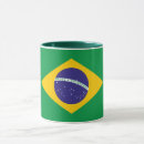 Zoek naar braziliaanse vlag mokken Voetbal