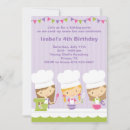 Zoek naar chef uitnodigingen Kookfeest