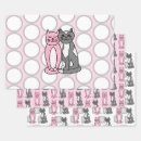 Zoek naar katjes cadeaupapier Roze