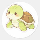 Zoek naar schildpadden stickers Zeeschildpad