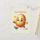 Zoek naar aardappel briefkaarten Schattig