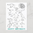 Zoek naar funny dino kaarten Schattig