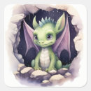 Zoek naar draak baby stickers Waterverf