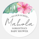 Zoek naar tropische bloemen stickers Voor haar