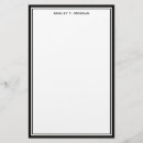 Zoek naar zwart wit ontwerp briefpapier Elegant