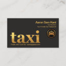 Zoek naar transport visitekaartjes Taxichauffeur