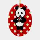 Zoek naar grappige panda ornamenten Voor kinderen