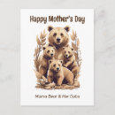 Zoek naar mama briefkaarten Wild