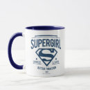Zoek naar zor mokken Supergirl logo