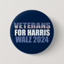 Zoek naar veteranen buttons Kamala harris