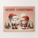 Zoek naar de kerstman puzzels Ieder kind