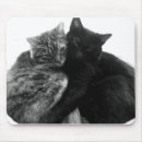 Zoek naar kat muismatten Zwart wit