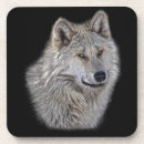 Zoek naar wildlife onderzetters Wolf