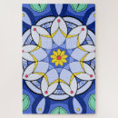 Zoek naar mandala puzzels Bloemen