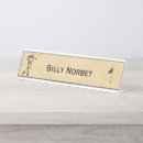 Zoek naar tan naambordjes Golfer