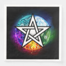 Zoek naar wicca servetten Pentakel