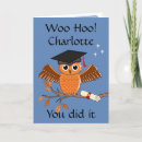 Zoek naar uil afstuderen kaarten Diploma