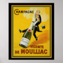 Zoek naar champagne reclame posters Deco