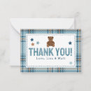 Zoek naar teddybeer notitiekaarten Blauw