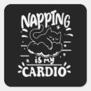 Zoek naar grappig slapen stickers Kat
