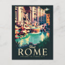 Zoek naar trevi fontein briefkaarten Rome italië