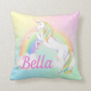 Zoek naar regenboog eenhoorn kussens Pastel