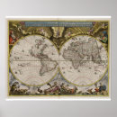Zoek naar oude wereldkaarten posters Historisch