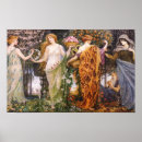 Zoek naar vier seizoenen kunst Nouveau