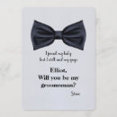 Zoek naar groomsman uitnodigingen Elk persoon