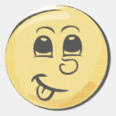 Zoek naar tong uit emoji stickers Emoticon