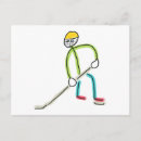 Zoek naar ijshockey briefkaarten Hockeyspeler