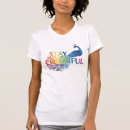 Zoek naar kleurrijke pauw tshirts Voor haar