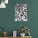 Zoek naar zwarte witte uil posters Bos