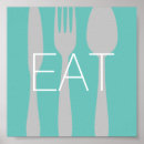 Zoek naar eten posters Blauw