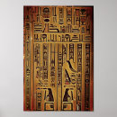 Zoek naar egyptische posters Hieroglyph