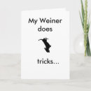 Zoek naar weiner kaarten Hond