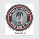 Zoek naar geval stickers In geval van nood