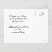 000011, Wensende u, een Pur-fect vakantie, © 201.. Feestdagenkaart (Achterkant)