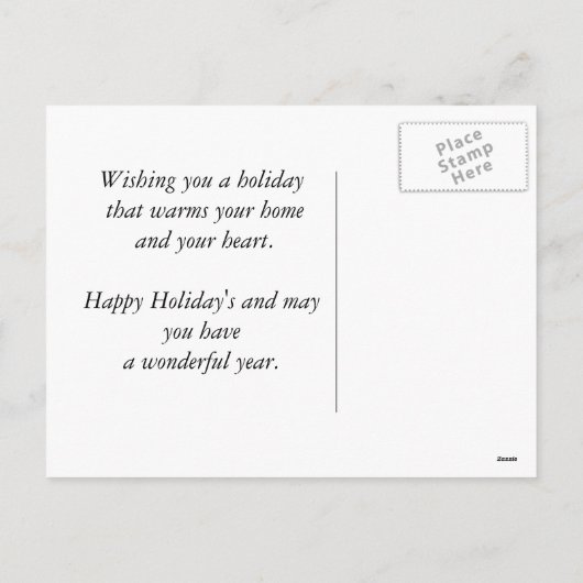 000011, Wensende u, een Pur-fect vakantie, © 201.. Feestdagenkaart (Achterkant)