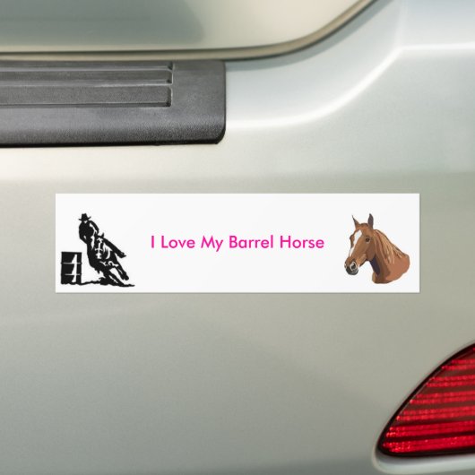 0000.002, ik hou van mijn eekhoorn bumpersticker (Op auto)