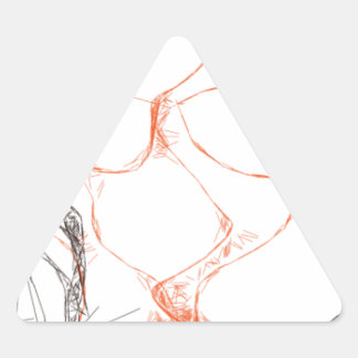 00010 abstracte kunst sticker