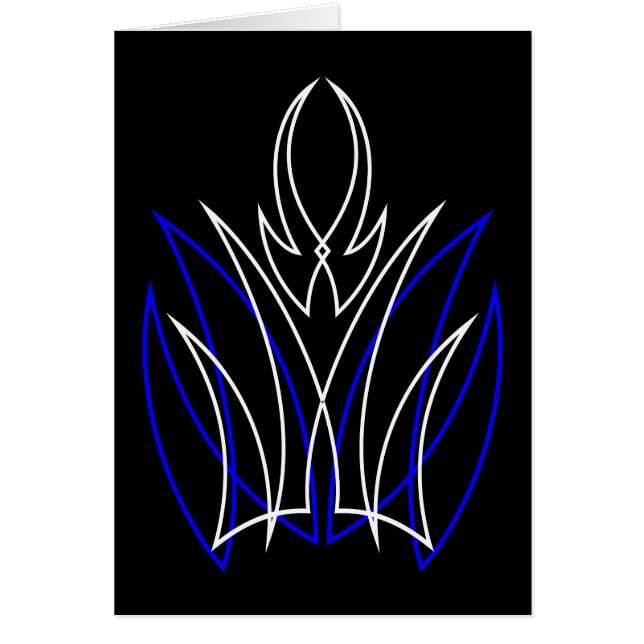 0001 Pinstripe Azul-Blanco (Voorkant)