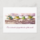 0001 Rij van het Briefkaart Teacups T'ien Yiheng (Voorkant)