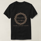 0001 STYLISH SOLI DEO GLORIA T-SHIRT (Design voorkant)