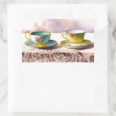 0001 Teacups op kant-en-klare stickers (Tas)